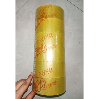BĂNG KEO 200Y x48mm -1,8Kg(1 cây 6cuộn)