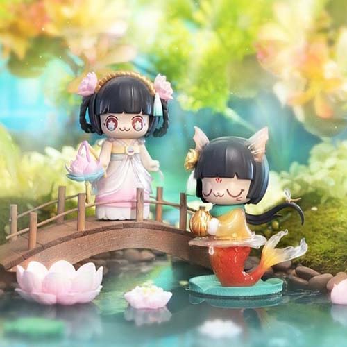 ★Hgtoys★ Set 52 Mô Hình Búp Bê Kimmy & Miki Ngôn Ngữ Hoa Trang Trí