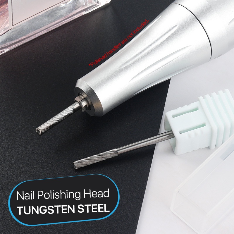 Đầu Mài Móng Bằng Thép Vonfram Mũi Mài Móng Tay 3XF Tự Nhiên Loại Bỏ Da Chết Chuyên Nghiệp &amp; Sử Dụng Salon 0603312