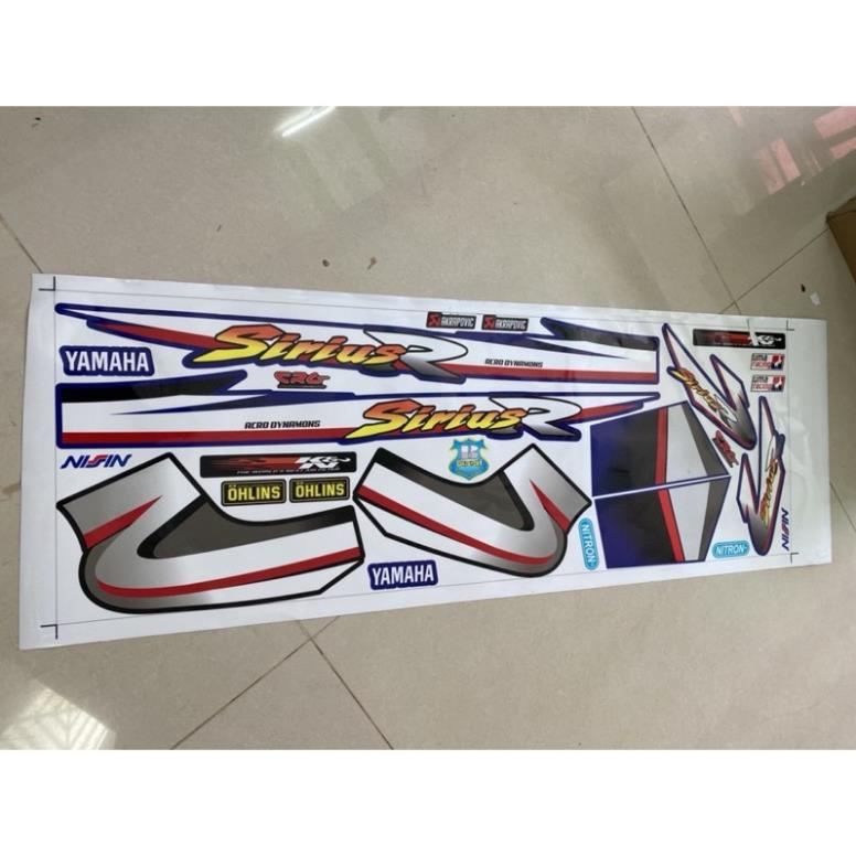 DECAL PVC 5 LỚP CHẤT LƯỢNG CAO Tem rời Sirius đời đầu