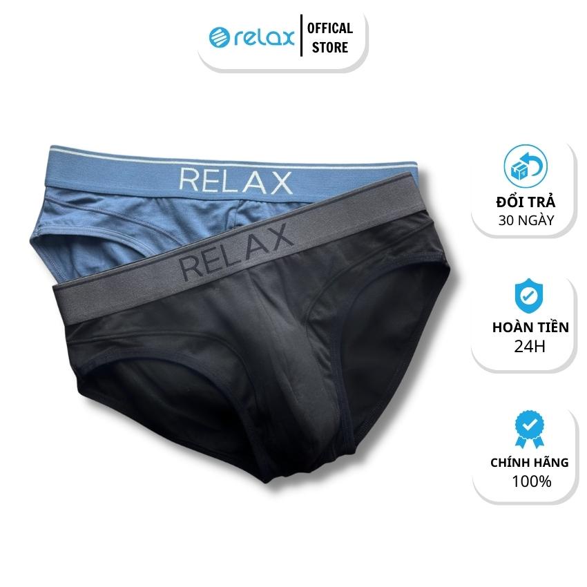 quần lót nam relax underwear cotton siêu xin cao cấp chính hãng, quần sịp nam rltk48