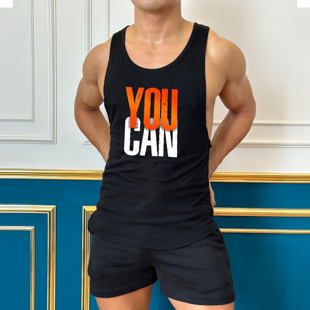 Áo Thun Ba Lỗ Tank Top thể thao nam YOU CAN thoáng khí mát mẻ -MALBL002- MAL STORE