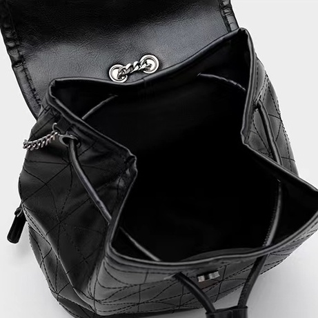 Zara Ba Lô Da Mềm Sức Chứa Lớn Thời Trang Cho Nữ 77221112