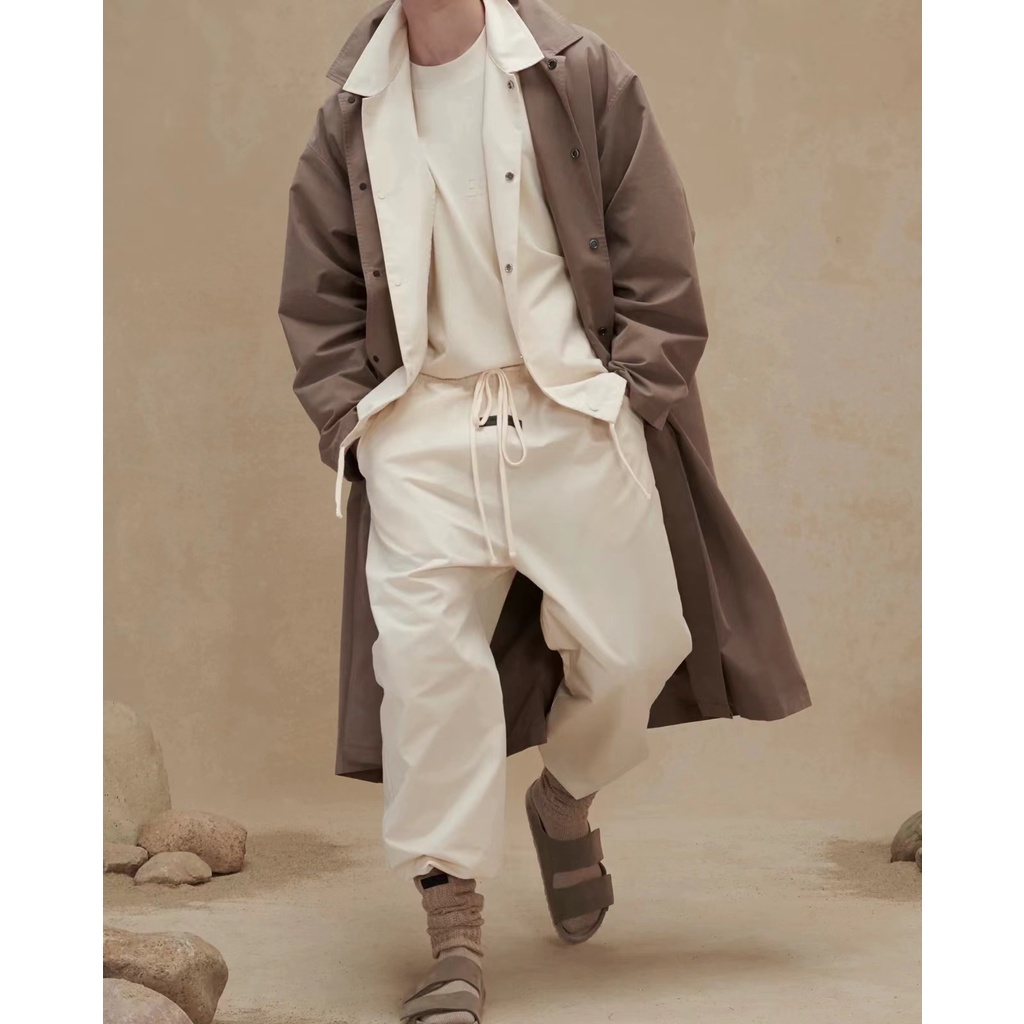 Áo thun cotton ngắn tay in chữ thương hiệu ESSENTIALS thời trang năm 2022