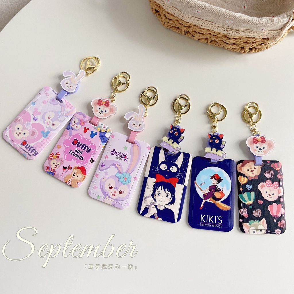 Bộ Bao Thẻ Kèm Móc Đeo Snoopy Cute Đáng Yêu Cho Học Sinh Sinh Viên Thẻ Tên Nhân Viên Thẻ Chung Cư Thẻ Từ Thẻ Thang Máy