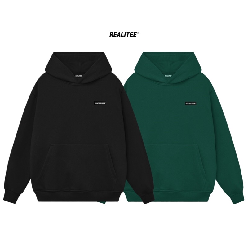 Áo Hoddie Nỉ Bông Basic 1SECOND. Chất Dày, Mịn