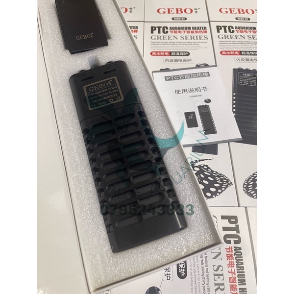 Sưởi gốm titan Gebo-02