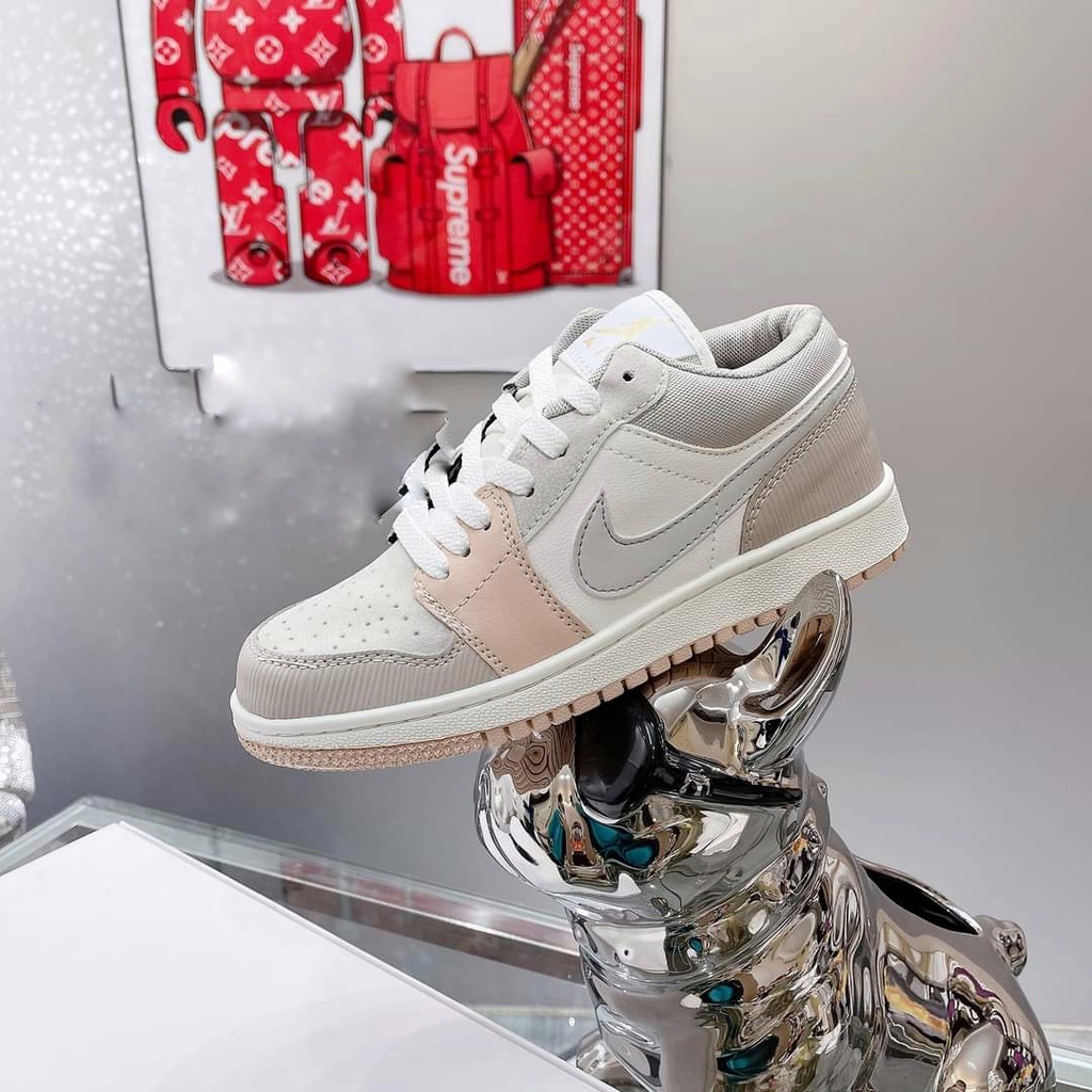 Giày Jordan Cổ Thấp Nam Nữ, Giày Sneaker JD1 low Milan Thời Trang Cao Cấp Hottrend J239