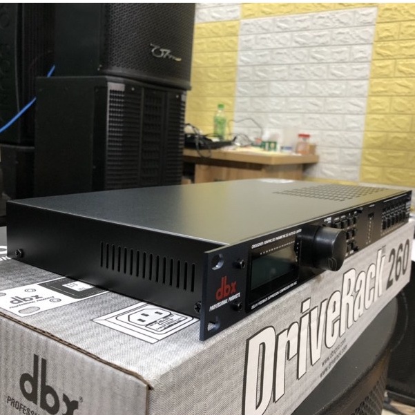 Cốt số Driverack DBX 260  2 đầu vào 6 đầu ra - chuyên karaoke gia đình-sân khấu