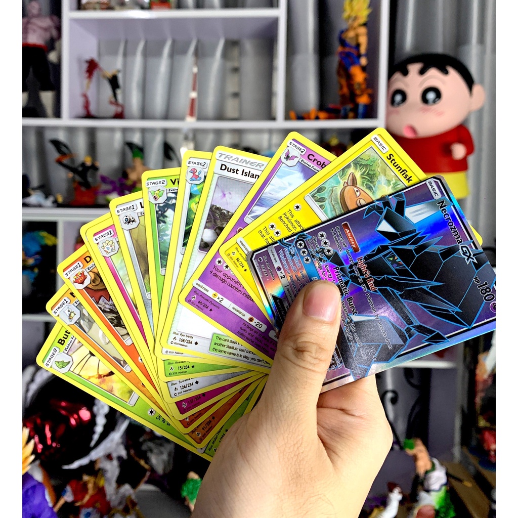 Pack nhân phẩm Pokemon TCG mua 10 tặng 1,1 pack gồm 10 card
