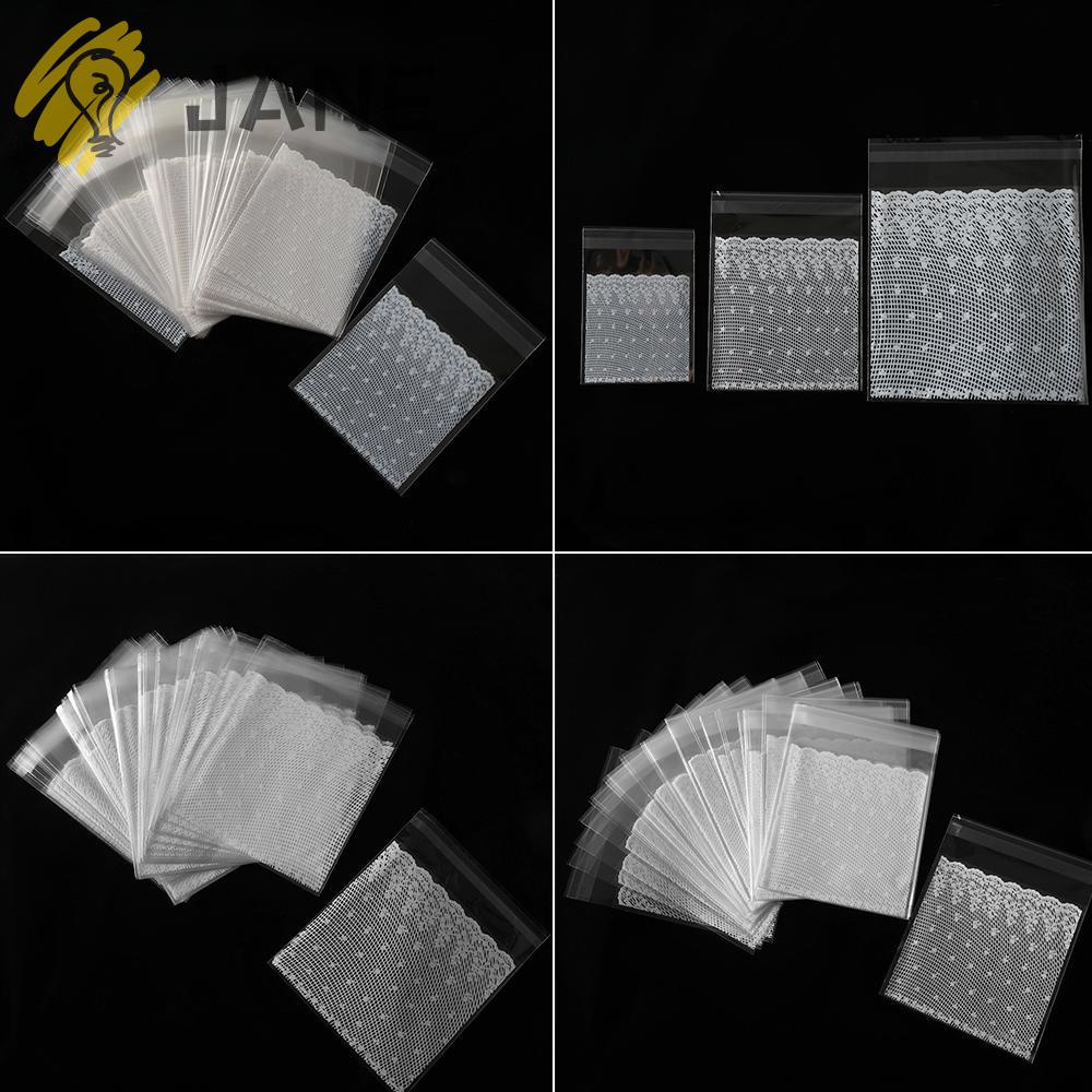 Bộ 100 túi nhựa OPP dùng đựng bánh quy độc đáo