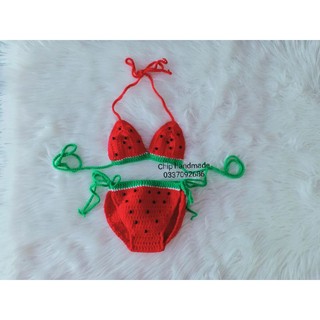 Bikini, đồ bơi dưa hấu cho bé
