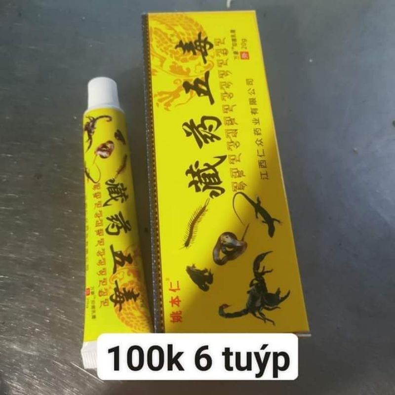 Cao xoa xương khớp ngũ độc tây tạng