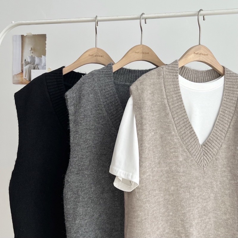 Áo Gile Len Nutcloset