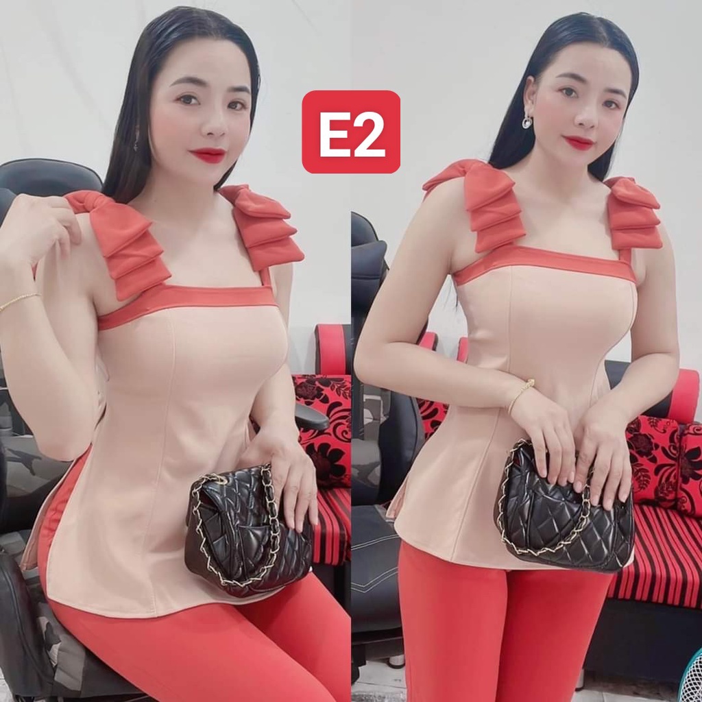 SÉT BỘ NỮ DÂY NƠ XẺ TÀ THỜI TRANG 2023