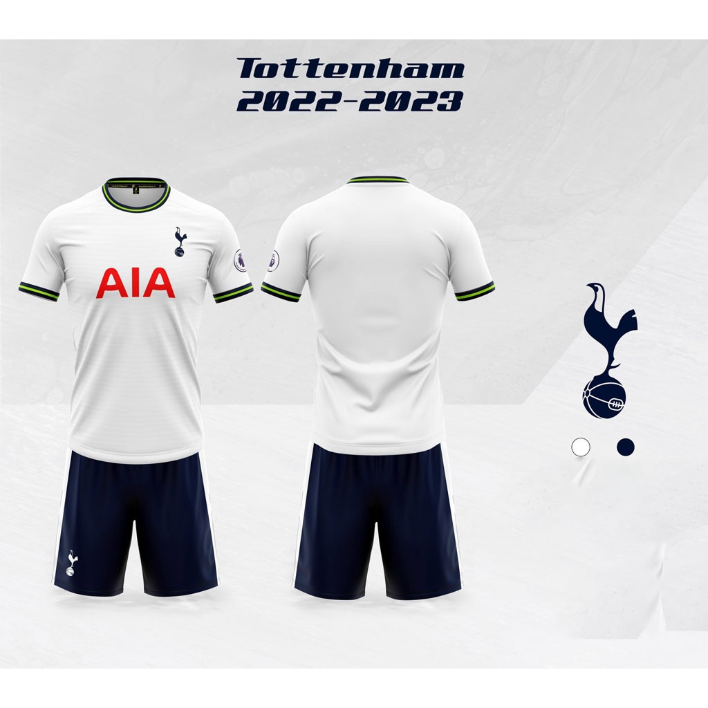 Bộ quần áo đá bóng nam câu lạc bộ Tottenham Hotspur ,bộ đồ đá banh CLB Arsenal chất thun lạnh thoáng mát của Bon_store