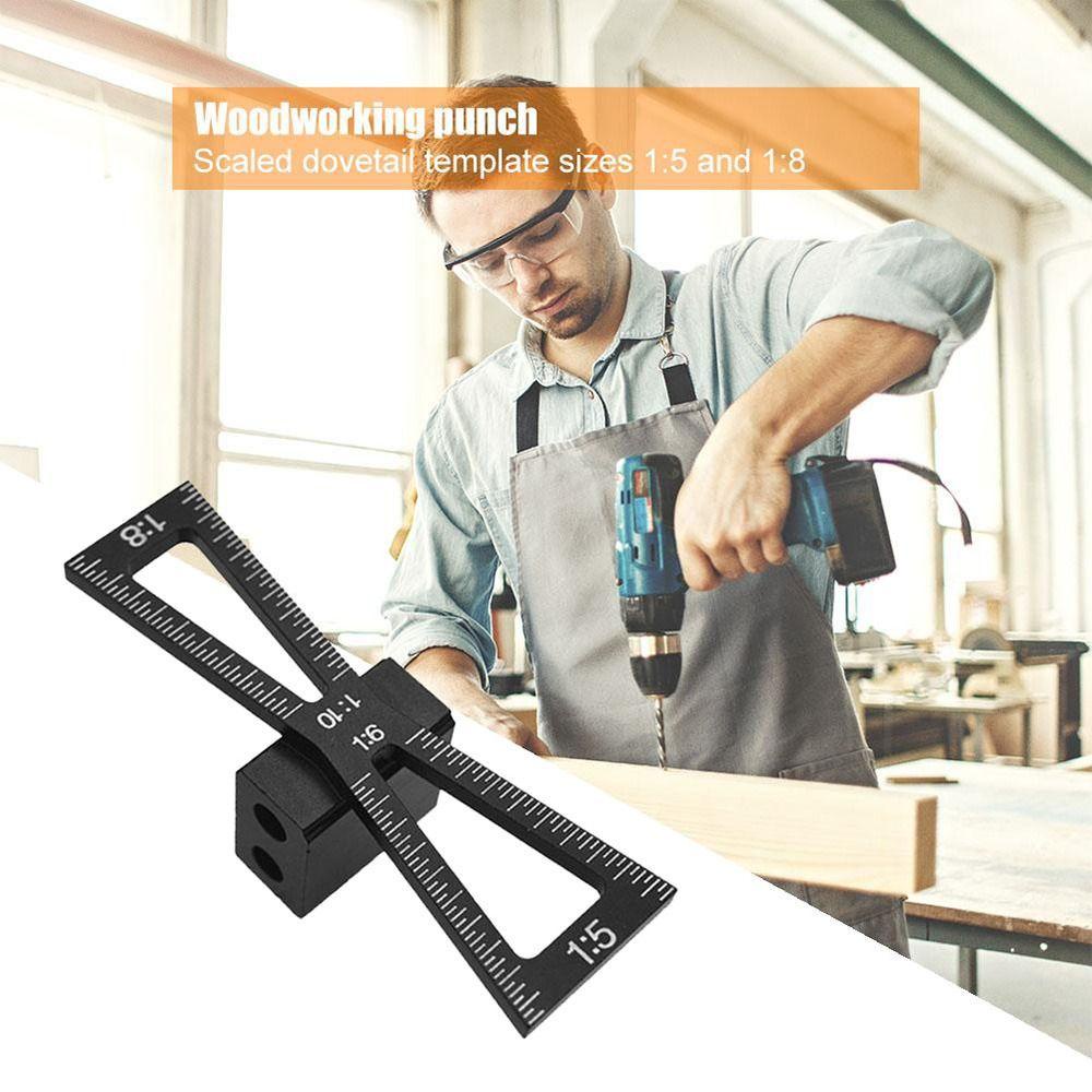 Thước Đo Lường Làm Mộc Khớp Nối 1: 5 1: 8