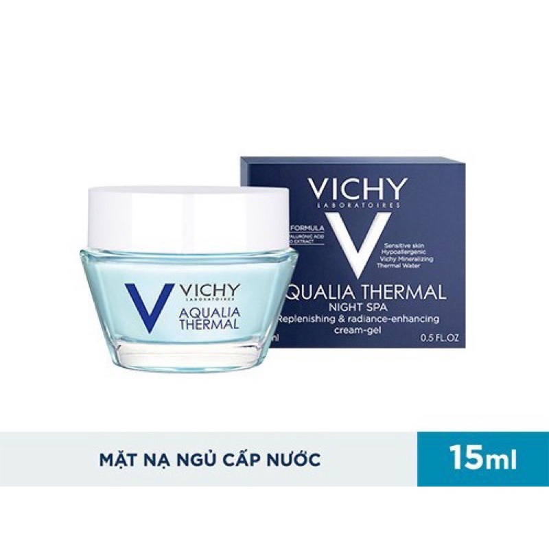 Mặt nạ ngủ dưỡng ẩm giúp làm sáng da Vichy 15ml