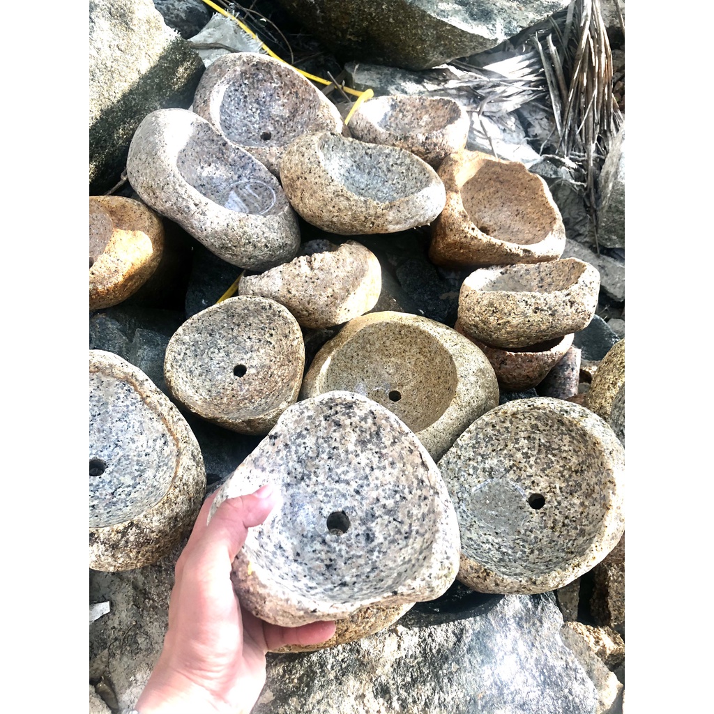 CHẬU ĐÁ CUỘI SIZE 22 ĐẾN 30CM