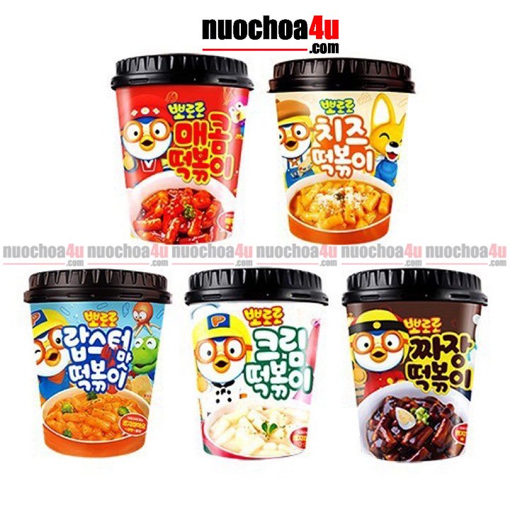 Bánh Gạo Cay Hàn Quốc MUKKO - Topokki 110g