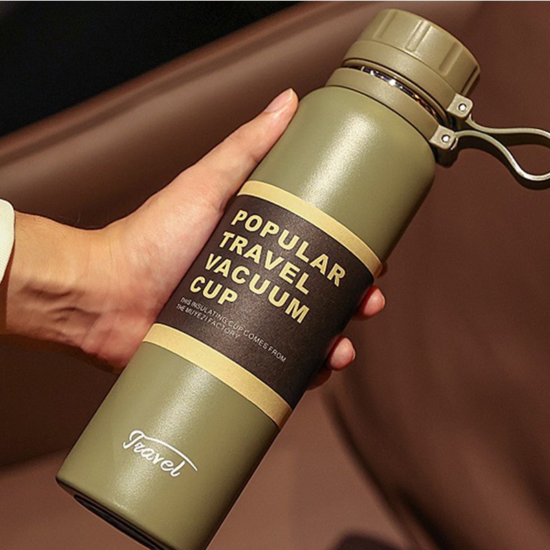 Bình giữ nhiệt Travel 1100ML giữ nóng lạnh trên 8 tiếng, kiểu dáng thể thao cho cả nam và nữ 4 màu | BigBuy360 - bigbuy360.vn