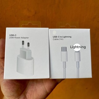 Bộ Sạc [Củ + Cáp] 20w sạc nhanh cho Iphone