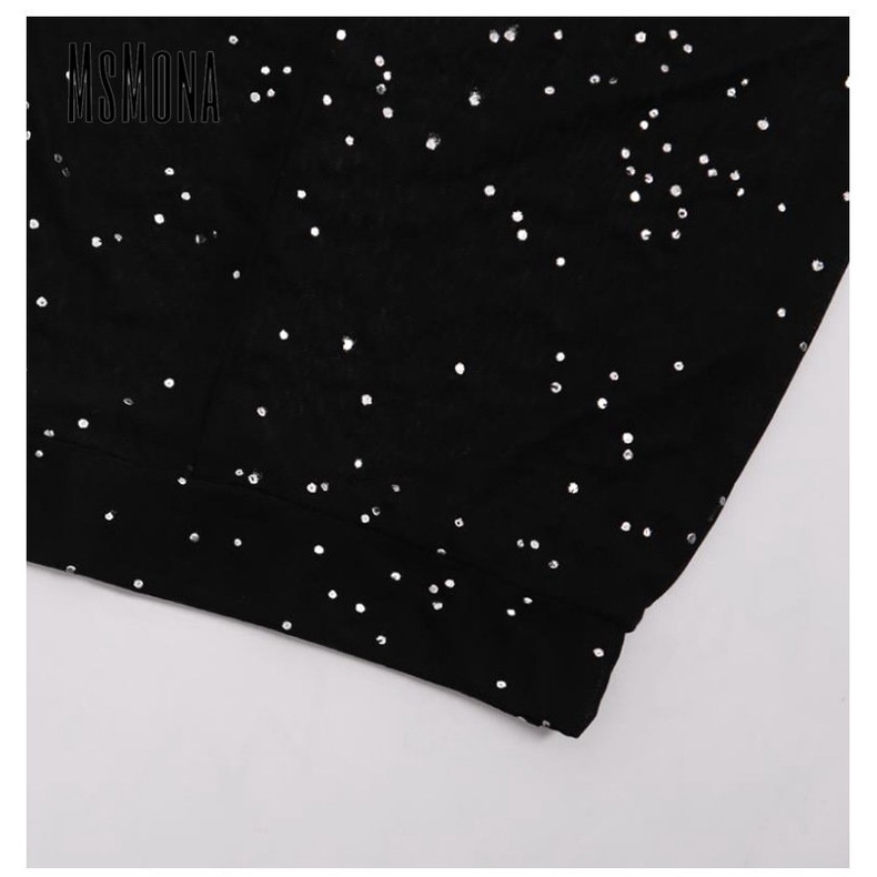 MsMona Quần Dài Dáng Ôm Màu Đen Trơn Thời Trang 2022 Quyến Rũ Cho Nữ