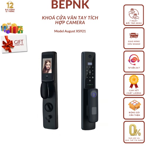 Khóa cửa vân tay August XS921