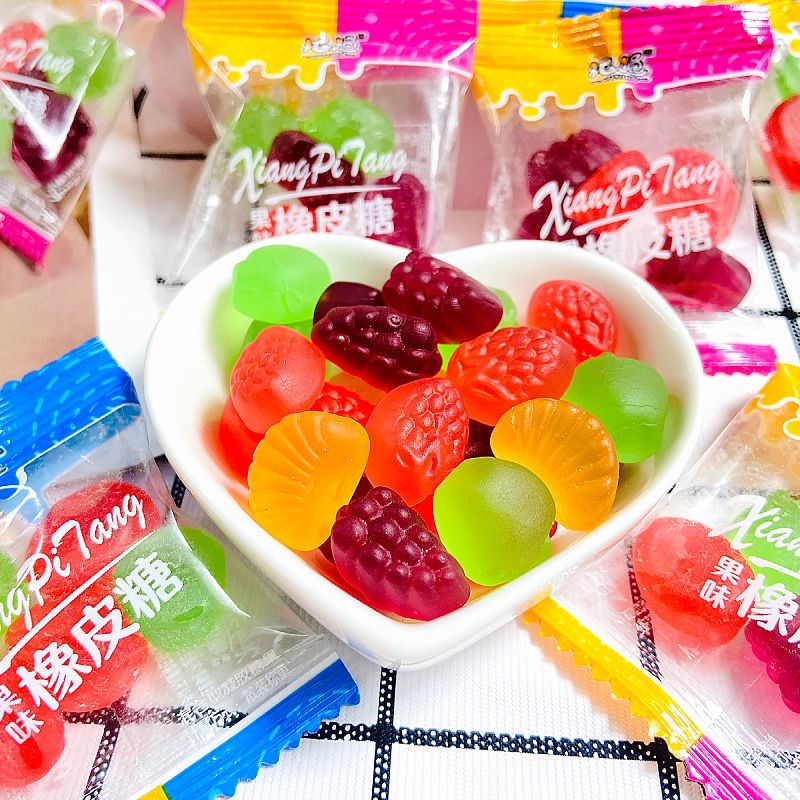[ Siêu Kute ] Combo 1000gr Kẹo dẻo chip chip hương trái cây đóng gói các hình ngộ nghĩnh dễ thương