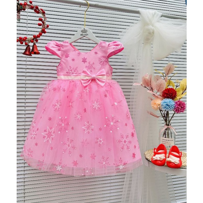 Đầm váy công chúa bé gái ren  4 lớp 14 đến 38 kg cao cấp haivanco dễ thương mềm mại và thoáng mát đi học đi chơi đều đẹp