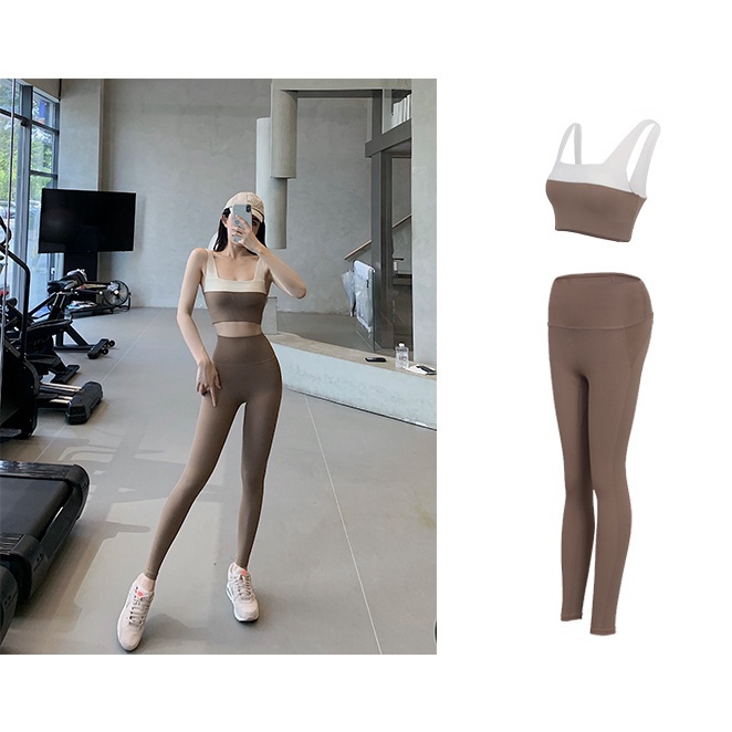 Set đồ thể thao ANRAN 2 món chống sốc dành cho nữ