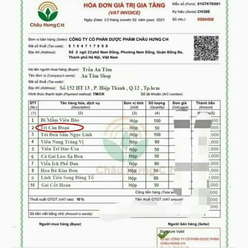 Trĩ Căn Đoạn Hiệu Con Ngựa Hộp 50 Viên