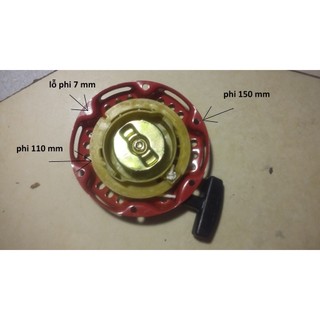 Mâm giật máy bơm xăng - gx100 -ốp giật máy bơm nước