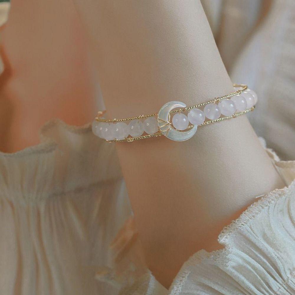 FORBETTER Vòng Đeo Tay Họa Tiết Bướm Phong Cách Trung Hoa Cổ Điển Thời Trang