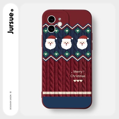 Ốp lưng JURSUE dẻo hoạt hình dễ thương đẹp độc lạ Cho iPhone 16 15 14 13 12 11 Pro Max SE 2020 X XR XS ip 8 7 Plus Y2529