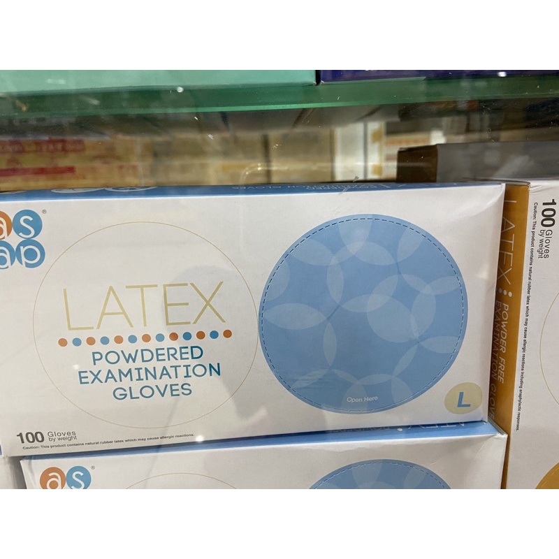 Găng tay y tế Latex Malaysia - CÓ BỘT  TRẮNG