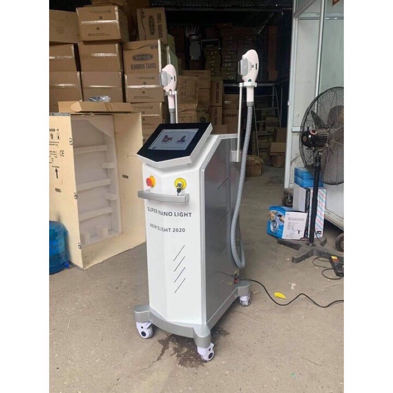 Máy 2in1 triệt lông + laser Supper Nano Light