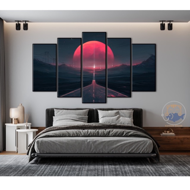 Tranh dán tường LANDSCAPE - Phong Cảnh - Digital Art - bộ 9