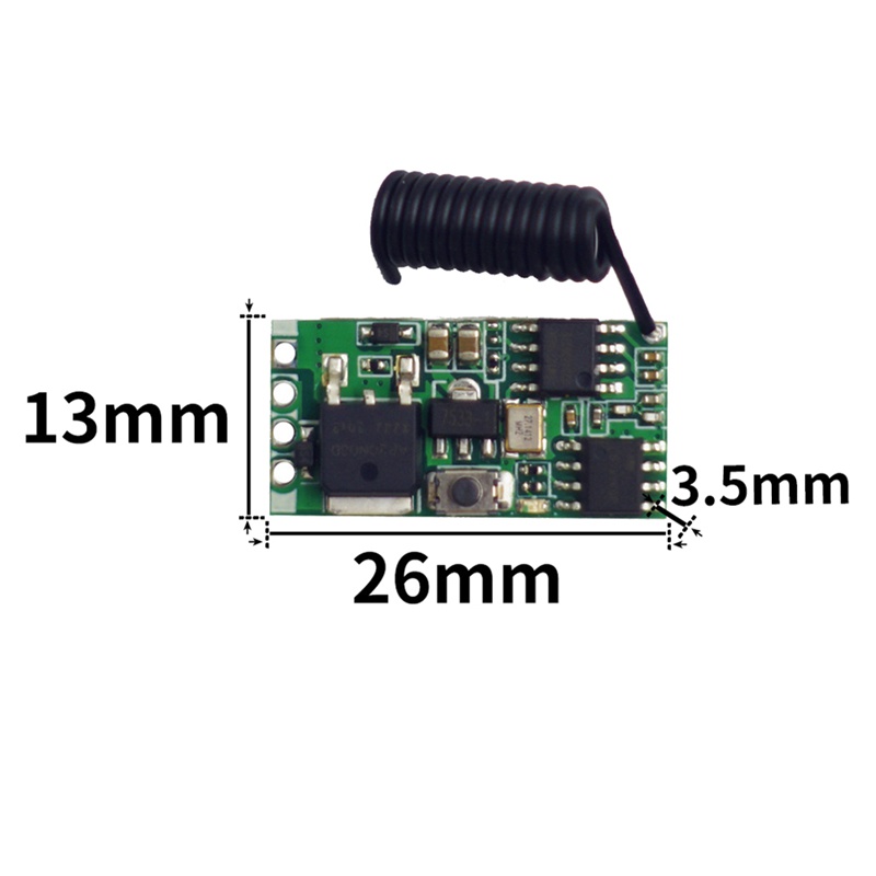 Mô Đun Điều Khiển Tốc Độ Động Cơ Không Dây 3.7-24V