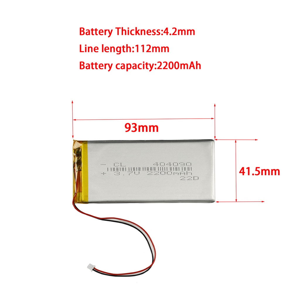 Đầu Nối Pin Lithium 1.25A 1000mah 2200mah 5000mah Cho GK61x GK61xs GK64x GK64xs GK68x GK68xs GK73