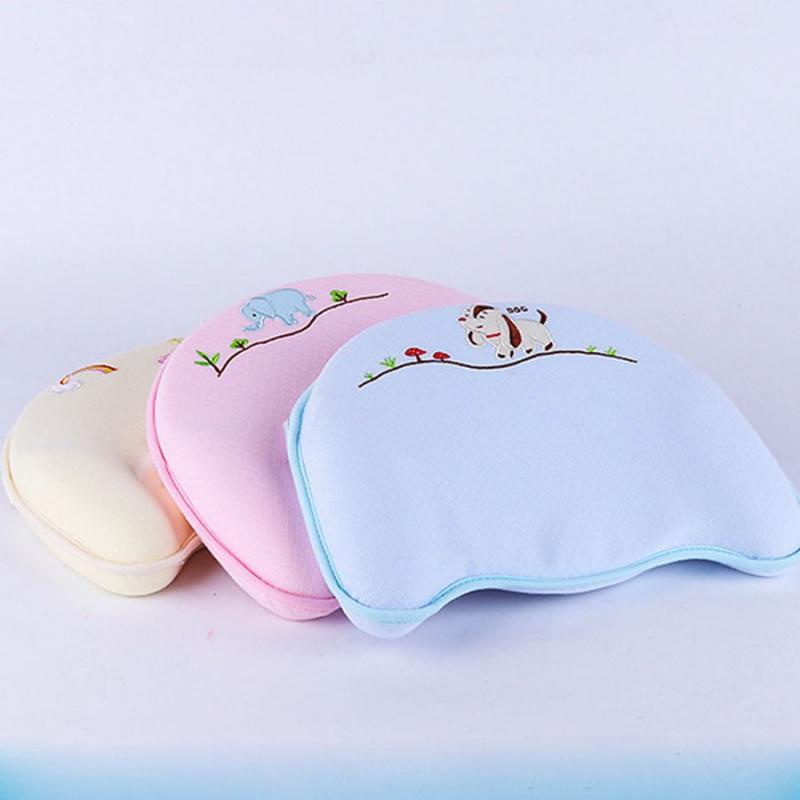 Gối Cao Su Non, Gối Chống Bẹp Đầu, Méo Đầu, Nghẹo Cổ Cho Trẻ Sơ Sinh