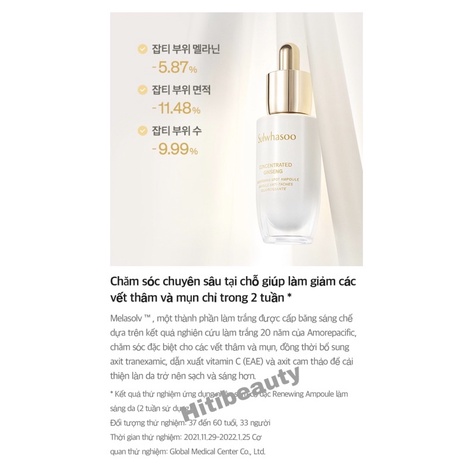 Serum spot mờ nám tàn nhang dưỡng trắng sulwhaso 5gam