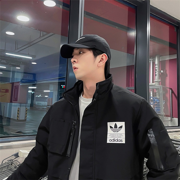 Áo Khoác Phao Adidas 100% Cotton Thời Trang Cho Cặp Đôi