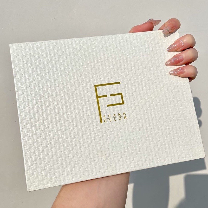 Bảng phấn mắt 26 FRANK COLOR ô, Believe 18 ô kèm highlighter và phấn má tone màu dễ sử dụng, phấn lì mịn có nhũ lâu trôi