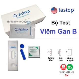  Que Test HIV Fastep Tại Nhà Que Thử Viêm Gan B Độ Chính Xác 99,9% Kết Quả Sau 15 Phút Hàng Mỹ Chính Hãng 
