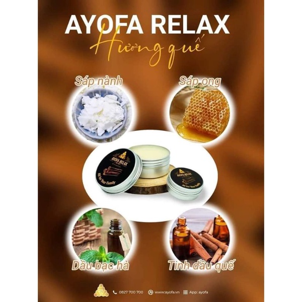 Thực phẩm bảo vệ sức khỏe Cao massage  Ayofa.hổ trợ giải cảm giảm đau