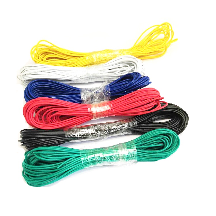 Cuộn Dây Điện Tử Nhiều Màu UL1007-24AWG Tiêu Chuẩn 80℃Cuộn Dây Đồng 300v 300v Chất Lượng Cuộn Dây Đồng 24 Lõi Thiếc 24 Lõi Chất Lượng Cao