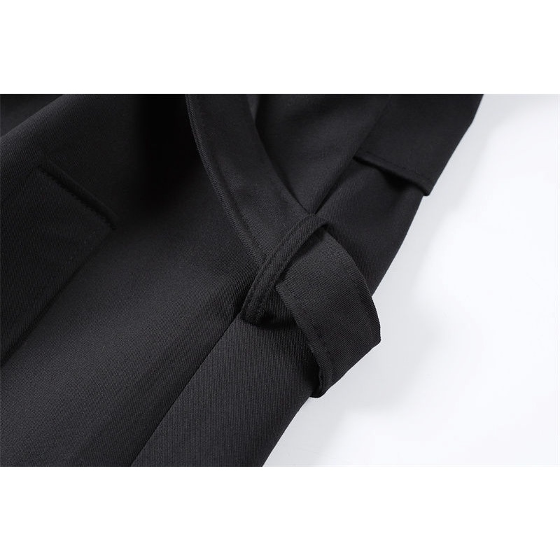 Áo Khoác Dáng Dài Thiết Kế Mới Thời Trang Mùa Xuân Thu Theo Phong Cách Hàn Quốc Cho Nữ