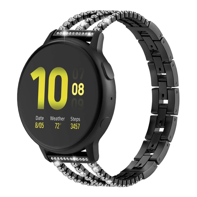 Dây Đeo Đồng Hồ Sang Trọng Cho Samsung Galaxy Watch 5 4 Classic 42mm 46mm / Watch3 41mm 45mm / Moto 360