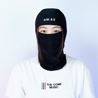 KHĂN TRÙM ĐẦU SWAT ĐEN 3 IN 1 CHỐNG NẮNG VẢI CO DÃN, THOÁNG MÁT, ÊM DA